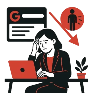 Kalah saing di halaman google pencarian